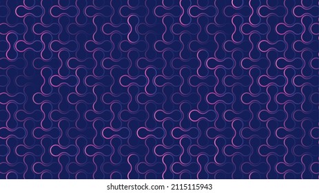 Abstract Geometric Mosaic Background Design, Metaballs Pattern in Editable Vector Format