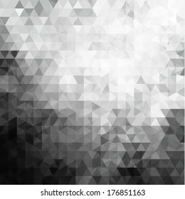 Abstract geometric mosaic background - eps10 vector