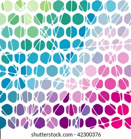 abstract geometric mosaic background. Vector Illustration