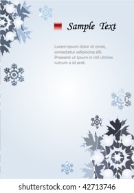 abstract geometric mosaic christmas background