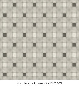 Abstract geometric mosaic. Seamless pattern. Vector.