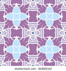 Abstract geometric mosaic vintage ethnic seamless pattern ornamental