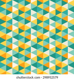 abstract geometric mosiac pattern design background vector eps 10