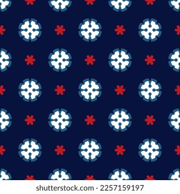 Abstract geometric motif seamless pattern. Floral texture for wallpaper, pattern fills, web page background,cloth accessories, tile interriors.