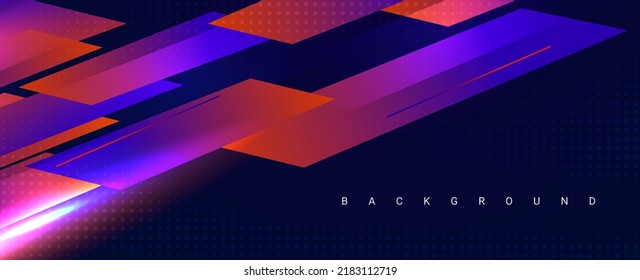 Abstract geometric motion speed lines color background