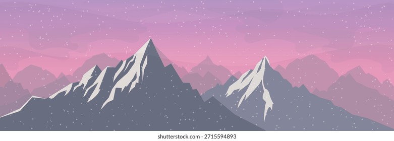 Fondo geométrico Abstractas del Fondo de pantalla del paisaje de la cordillera.