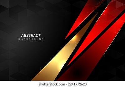 Abstract geometric multi color triangle shape image illustration design background