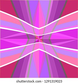 Abstract geometric multicolor futuristic pattern. Vector illustration