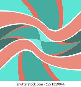 Abstract geometric multicolor futuristic pattern. Vector illustration
