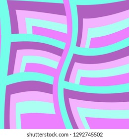 Abstract geometric multicolor futuristic pattern. Vector illustration