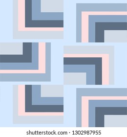 Abstract geometric multicolor futuristic pattern. Vector illustration