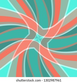 Abstract geometric multicolor futuristic pattern. Vector illustration