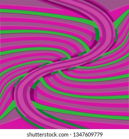 Abstract geometric multicolor futuristic pattern. Vector illustration