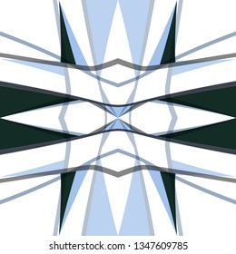 Abstract geometric multicolor futuristic pattern. Vector illustration
