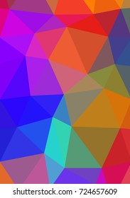 Abstract  geometric multicolored background.