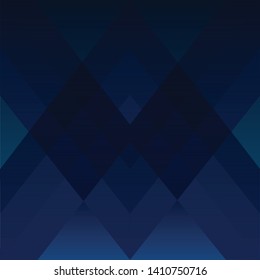 Abstract geometric navy blue color background, vector illustration