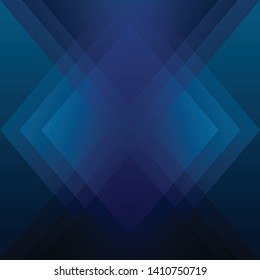 Abstract geometric navy blue color background, vector illustration