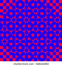 Abstract geometric new colorful pattern for background.