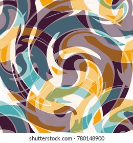 abstract geometric objects graffiti grunge effect