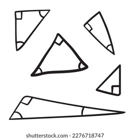 abstract geometric objects in line style.simple geometric shapes.abstract graphic in descriptive geometry style.