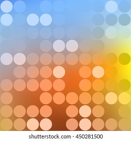 Abstract geometric orange background for design