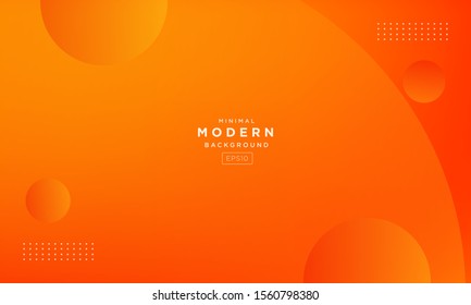 abstract geometric orange background, dynamic orange gradient background