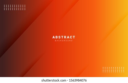 abstract geometric orange background, dynamic orange gradient background
