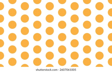 abstract geometric orange big dot pattern can be used background, banner, poster.