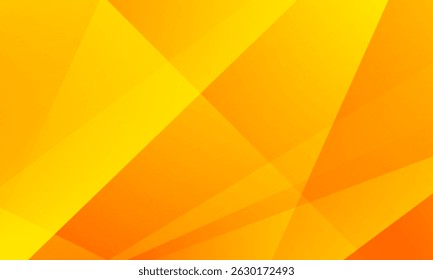 Abstract geometric orange color background. Vector illustration