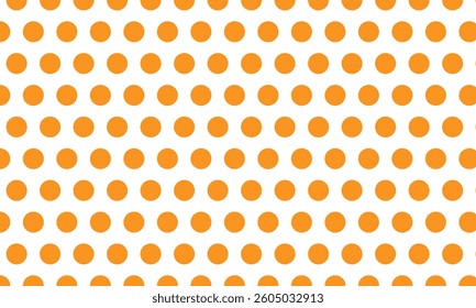 abstract geometric orange dot pattern.