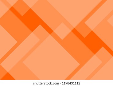 Abstract Geometric Orange Graphic Design background, Vector illustrator.
