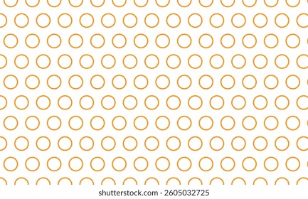 abstract geometric orange outline dot pattern.