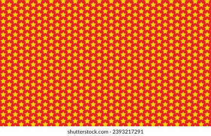abstract geometric orange star pattern can be used background.