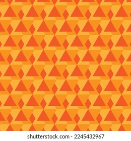 fondo de triángulo de naranja geométrico abstracto