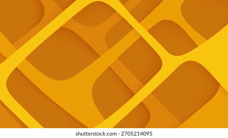 Ilustración vectorial geométrica Abstractas del fondo naranja y amarillo