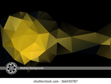 Abstract ,geometric origami background . Vector illustration for design . polygonal illustration .
