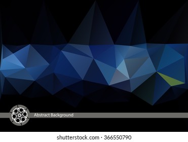 Abstract ,geometric origami background . Vector illustration for design . polygonal illustration .