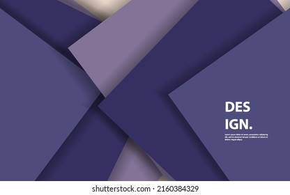 Abstrakter geometrischer Origami, violetter Hintergrund, Vektorgrafik