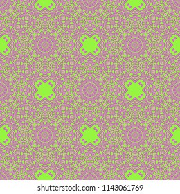 Abstract geometric ornament. Beautiful seamless vector pattern. for Card, print, kerchief design, napkin