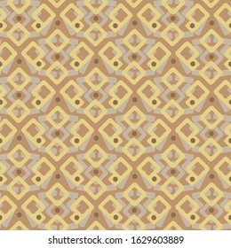 abstract geometric ornament seamless vector pattern