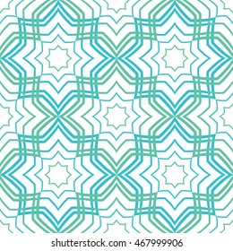 Abstract geometric ornament. Vector light pattern. Simple seamless background.
