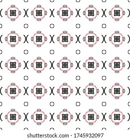 Abstrakter geometrischer Ornament.  Vektor-Hintergrund