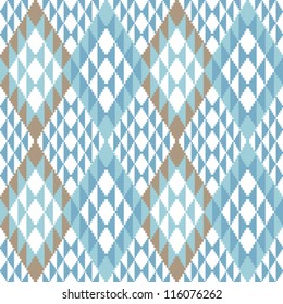 Abstract geometric ornamental background in ethnic style