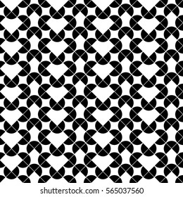 Abstract geometric ornamental seamless pattern.