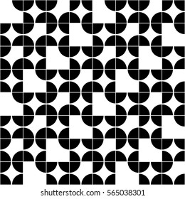 Abstract geometric ornamental seamless pattern.