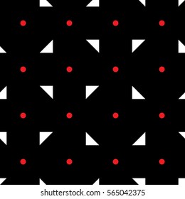 Abstract geometric ornamental seamless pattern.
