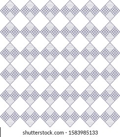 Abstract geometric ornamental vector pattern background . Design for prints, textile, decor, fabric. 