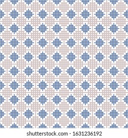 Abstract geometric ornamental vector pattern background . Design for prints, textile, decor, fabric.