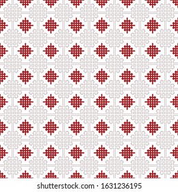 Abstract geometric ornamental vector pattern background . Design for prints, textile, decor, fabric.