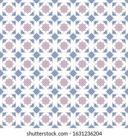 Abstract geometric ornamental vector pattern background . Design for prints, textile, decor, fabric.
